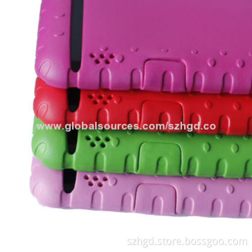 Case cover for iPad with convertible handle, Eco-friendly and drop proof, easy to stand and hold